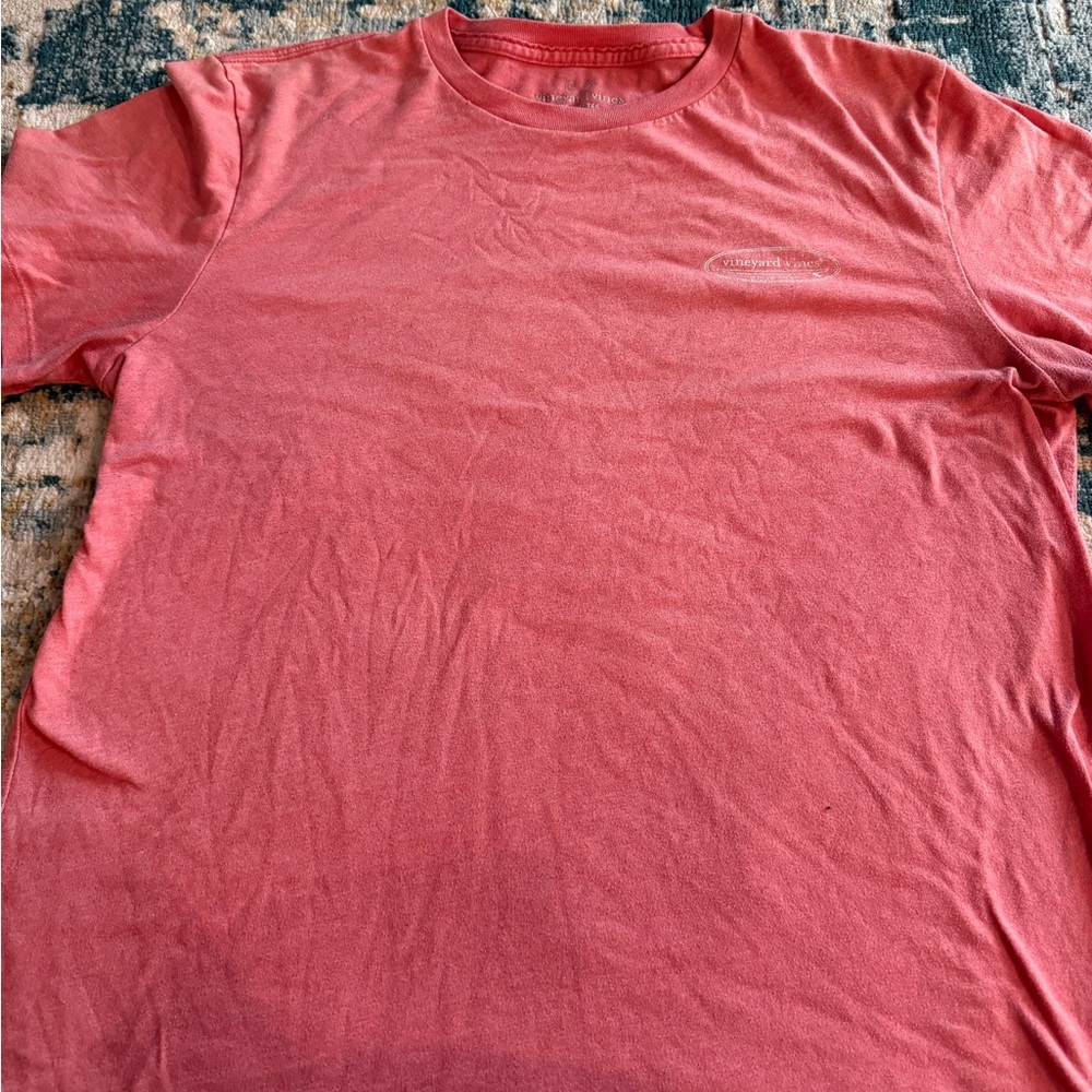 Vineyard Vines Coral Short Sleeve Tee